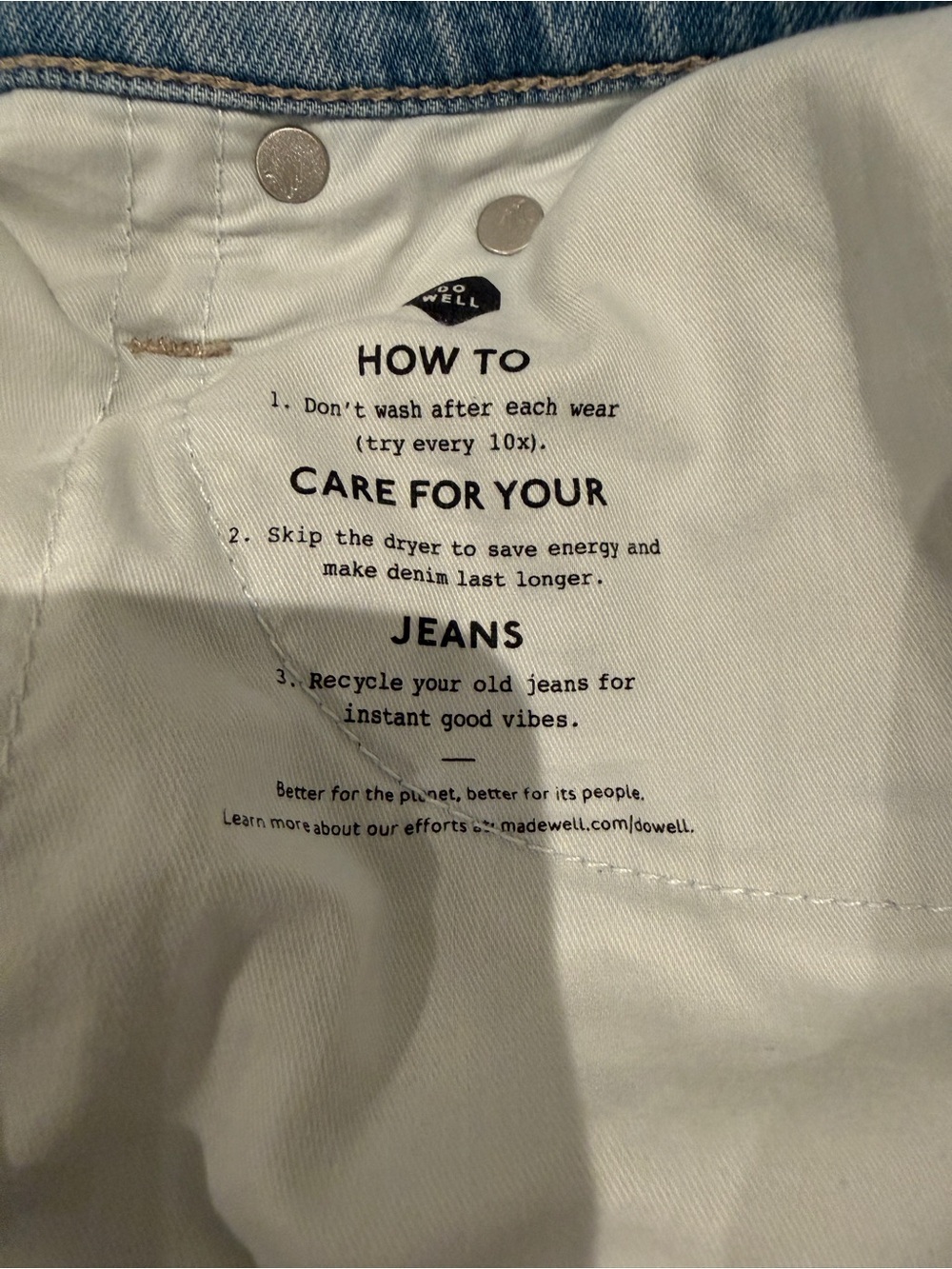 Madewell High Rise Perfect Vintage Jean in Light Wash - Size 28/US 6 - Picture 14 of 14
